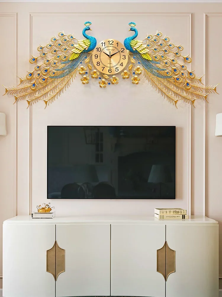 Horloge murale décorative Paon - Luxury Watch Makes avis et prix