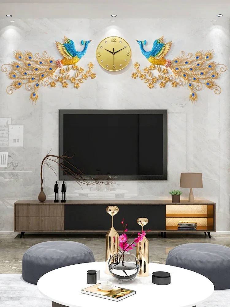 Horloge murale décorative Paon - Luxury Watch Makes avis et prix