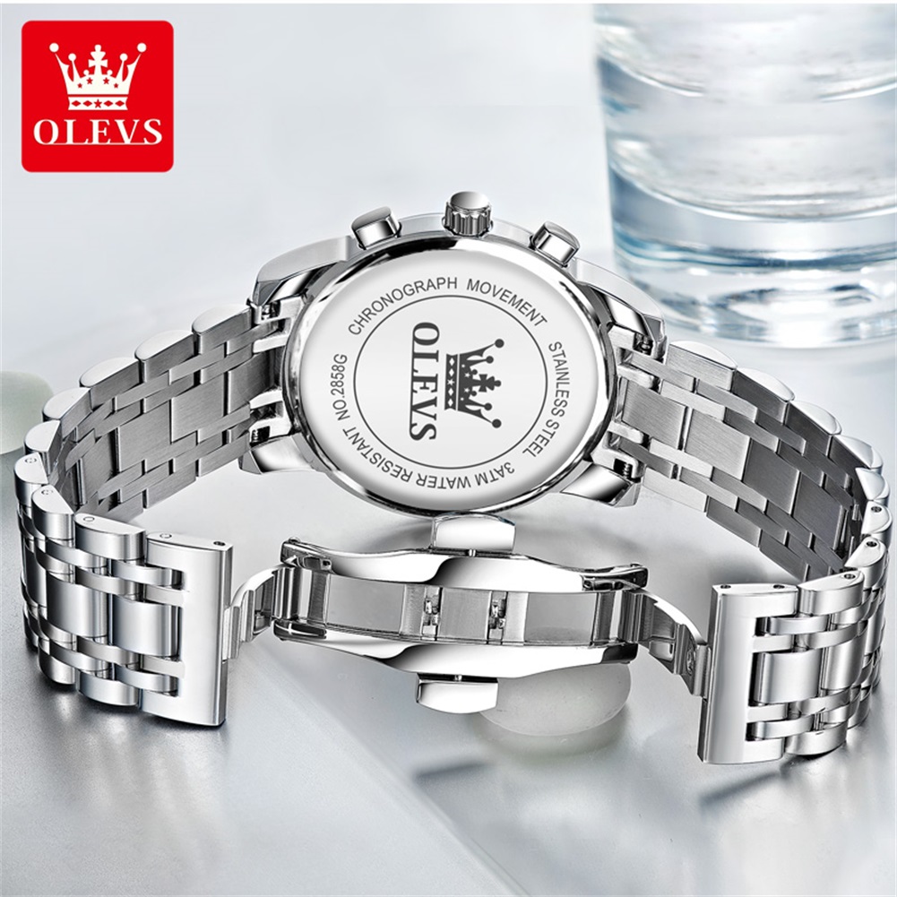 OLEVS montres pour hommes popu - Luxury Watch Moon Phase avis et prix