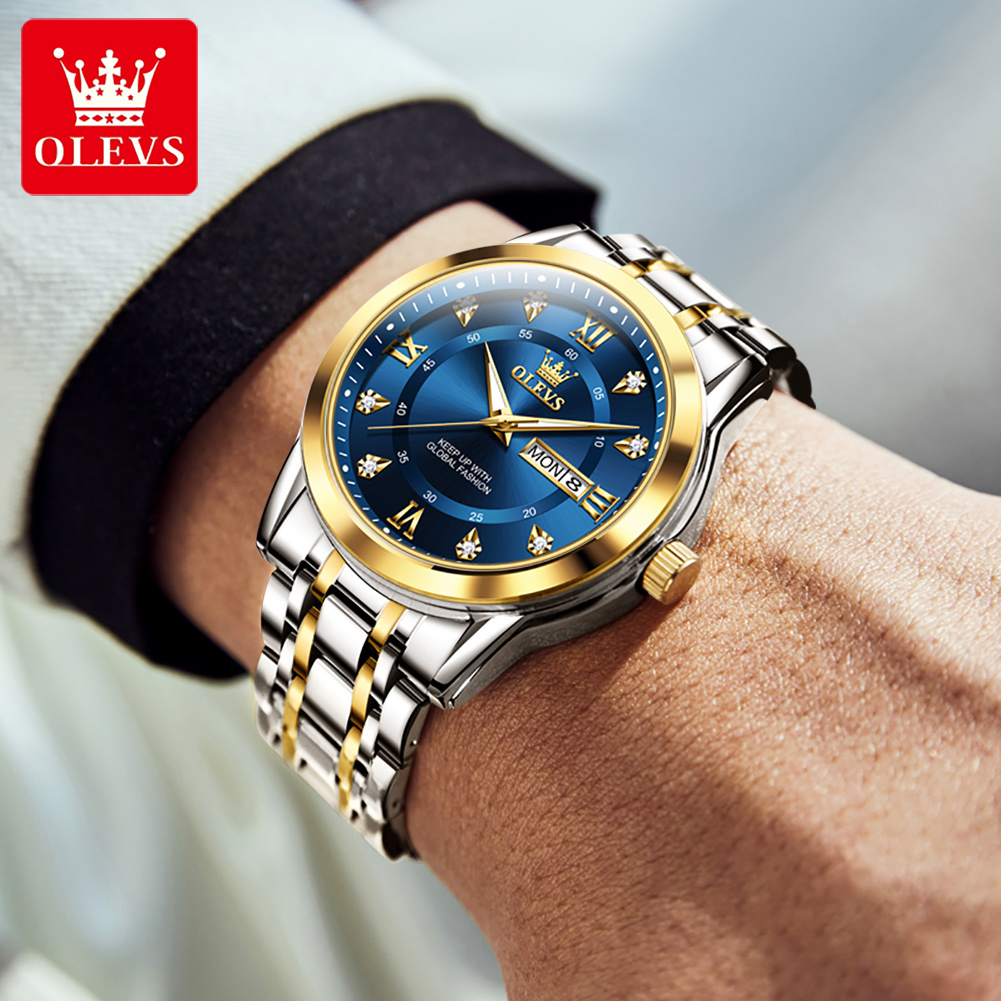OLEVS marque mode hommes montr - Luxury Quartz Watch Brands avis et prix