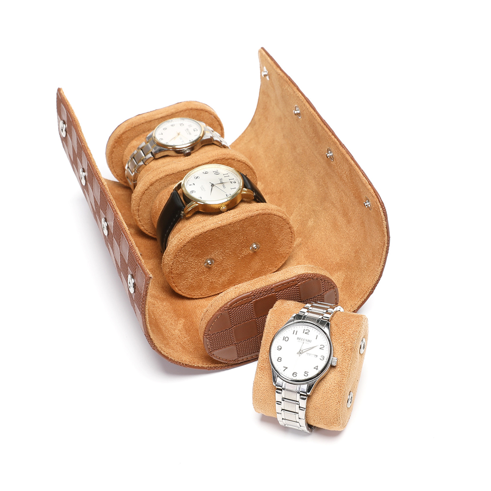 Étui à montres en cuir véritab - Luxury Watch Travel Case avis et prix