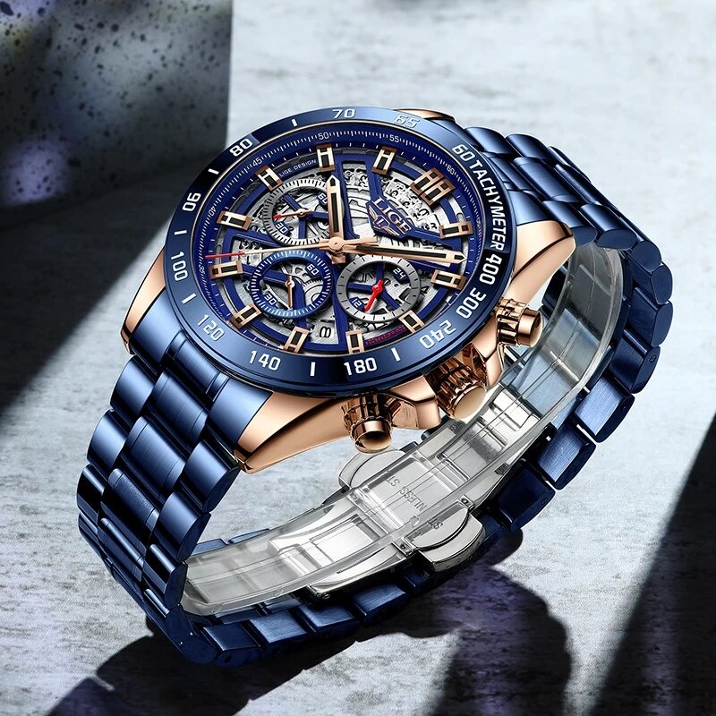 LIGE-Montre-bracelet à quartz  - Luxury Watch Manufacturers avis et prix