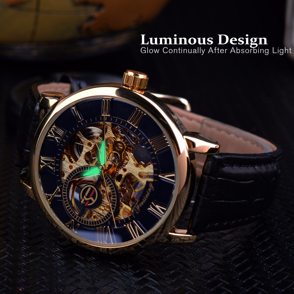 Forsining-Montre mécanique ave - Luxury Watch Engraving avis et prix