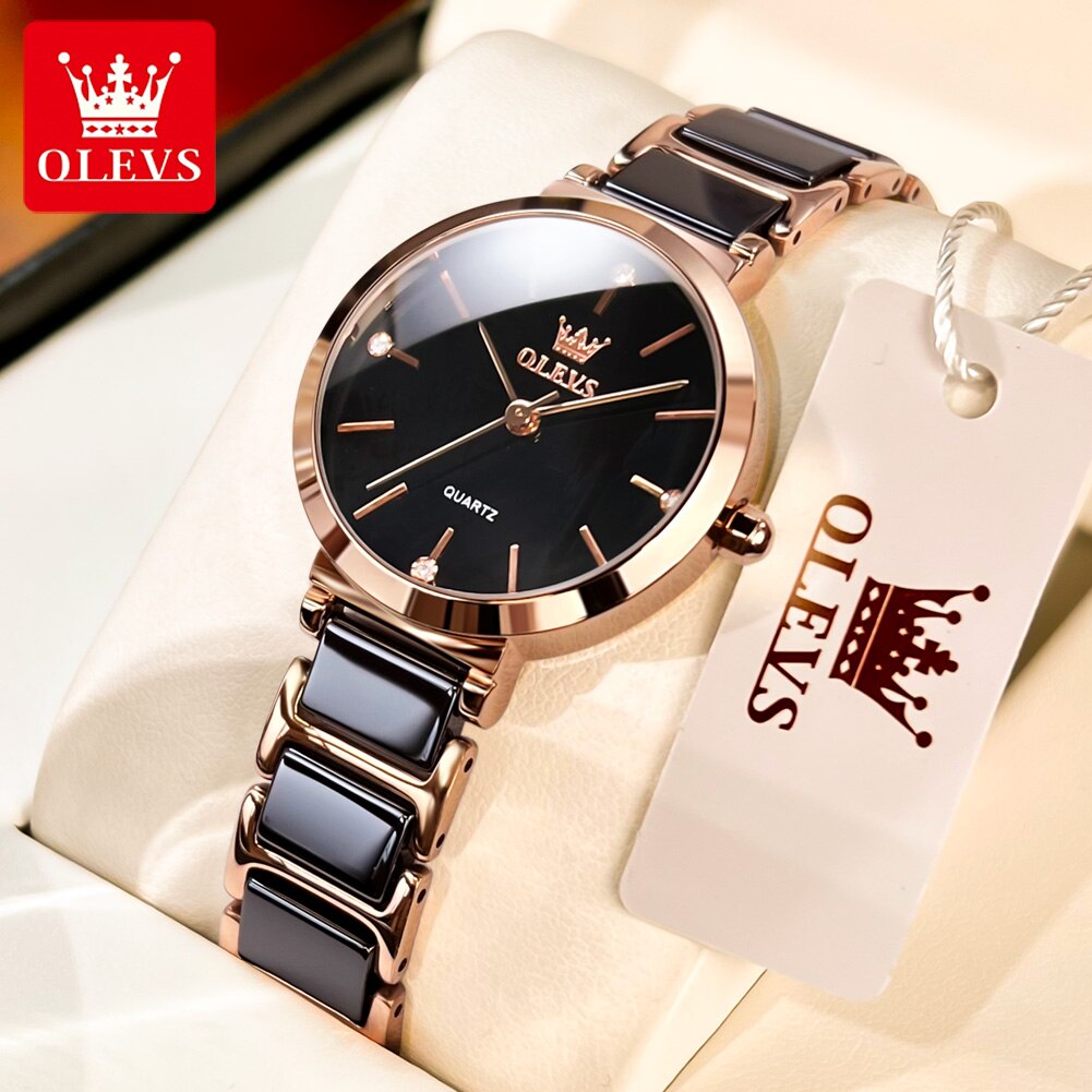 OLEVS-Montre-bracelet de luxe  - Luxury Watch Girl avis et prix