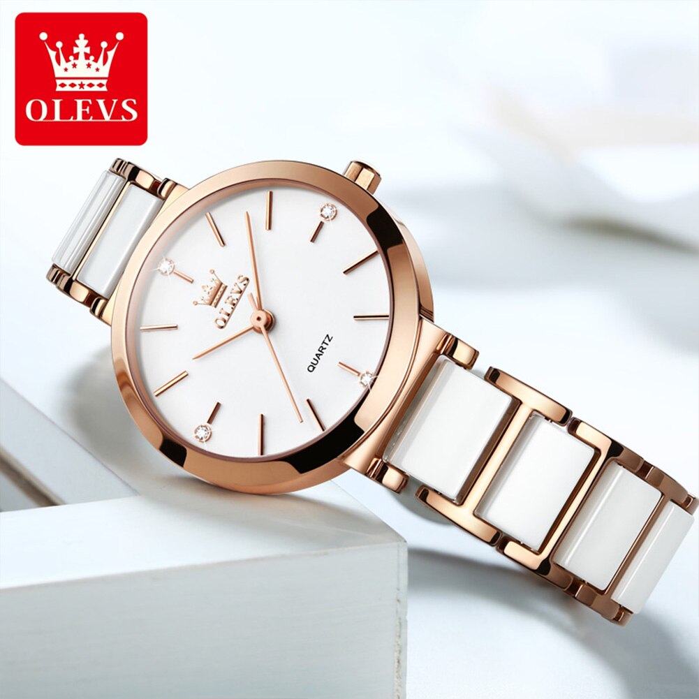 OLEVS-Montre-bracelet de luxe  - Luxury Watch Girl avis et prix