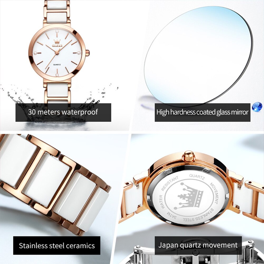 OLEVS-Montre-bracelet de luxe  - Luxury Watch Girl avis et prix